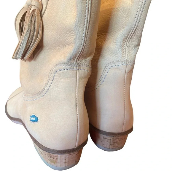 Cloud Footwear European Leather Tassel Tan Leather Boots - Picture 5 of 10